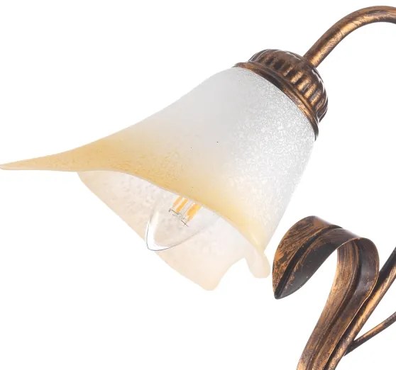 Lampă de masă LUCREZIA 1xE14/6W/230V bronz ONLI