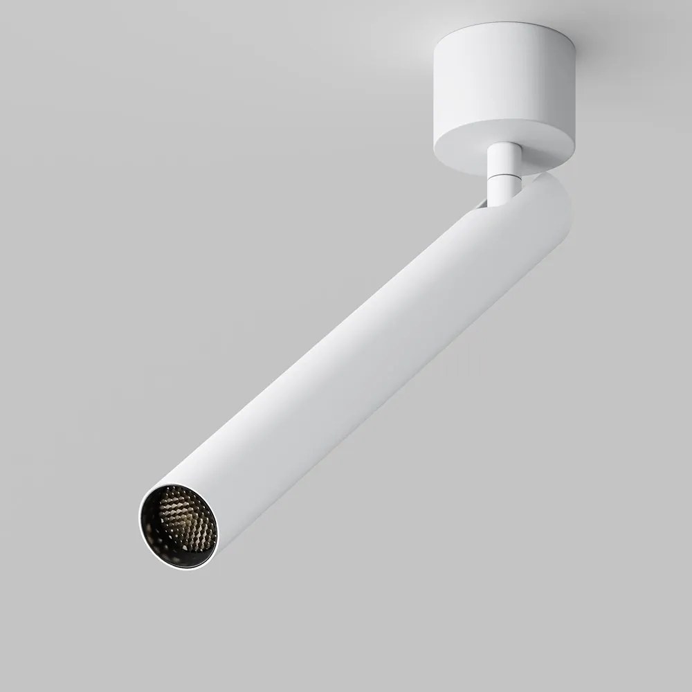 Spot LED aplicat directionabil Focus T alb