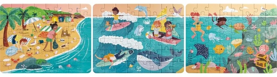Puzzle Hape - Prietenii oceanului