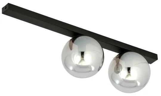 Plafonieră FIT 2xE14/10W/230V negru