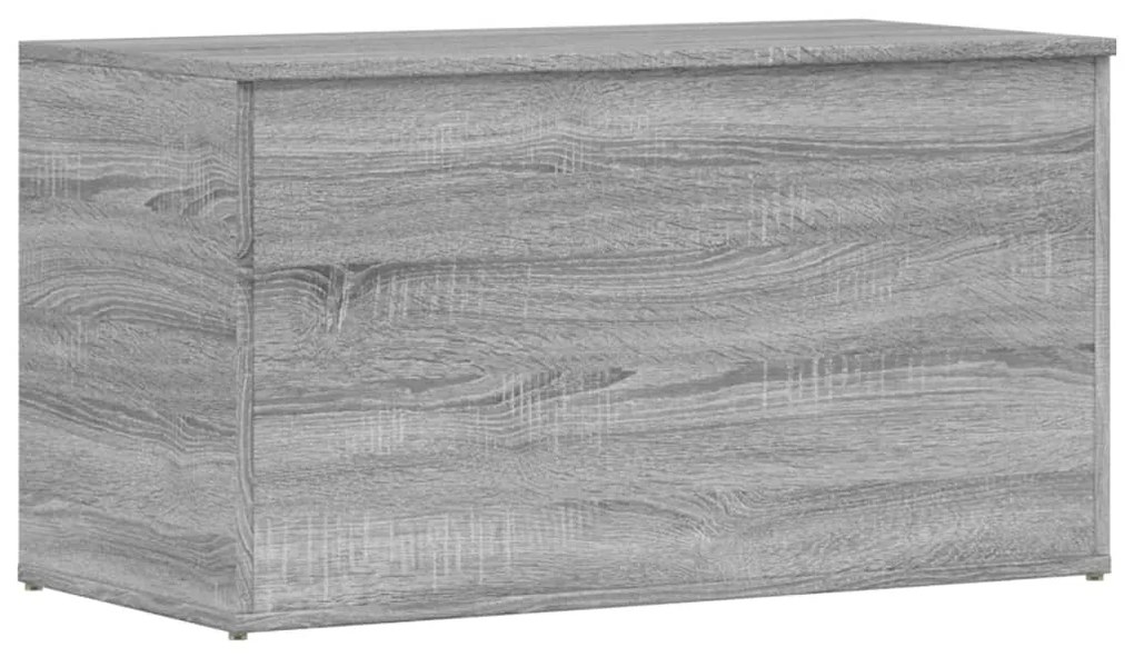 815193 vidaXL Cufăr de depozitare, gri sonoma, 84x42x46 cm, lemn compozit