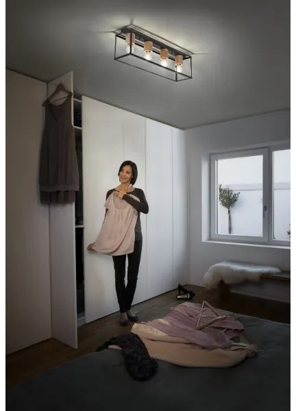 Lustră aplicată DECOR 4xE27/15W/230V Ledvance