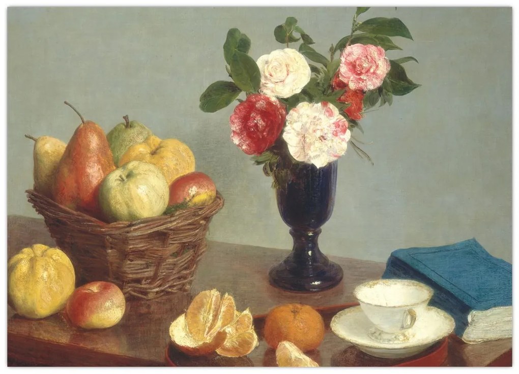 Tablou - Henri Fantin-Latour, Still  Life, reproducere (70x50 cm)