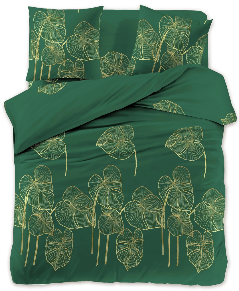 Lenjerie de pat din microfibra VENECIA verde Dimensiune lenjerie de pat: 70 x 90 cm | 140 x 200 cm