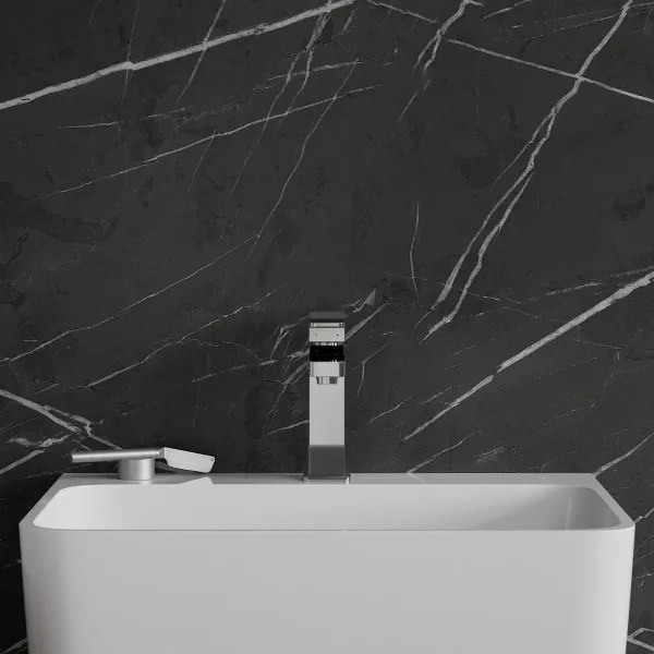 Baterie de lavoar OMNIRES SL7710CR SLIDE 17 cm crom lucios