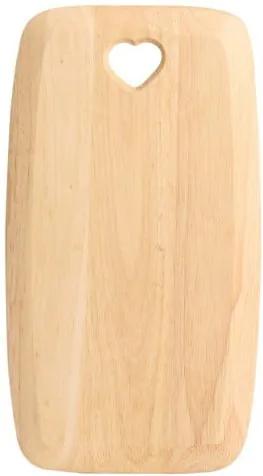 Tocător din lemn de arbore de cauciuc T&G Woodware Colonial Home, 27,5 x 15 cm