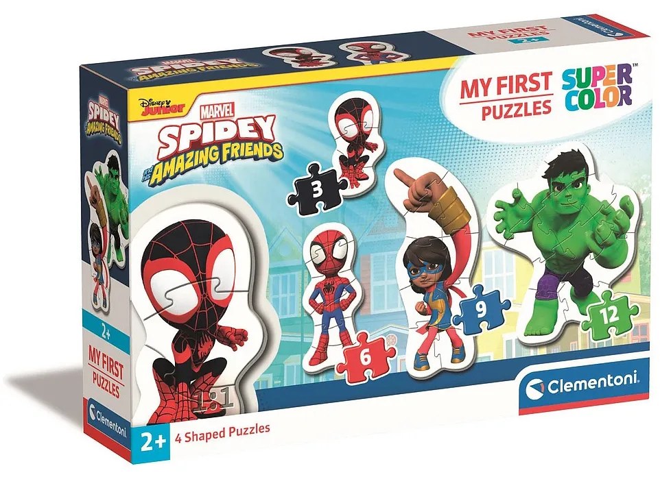 Omul Păianjen Spidey My First puzzle formă de bebeluș Clementoni