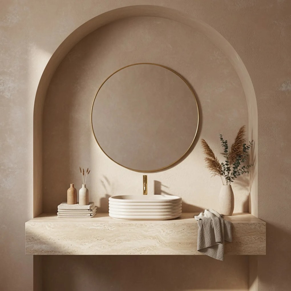 Lavoar pe blat Nicoletta Beige