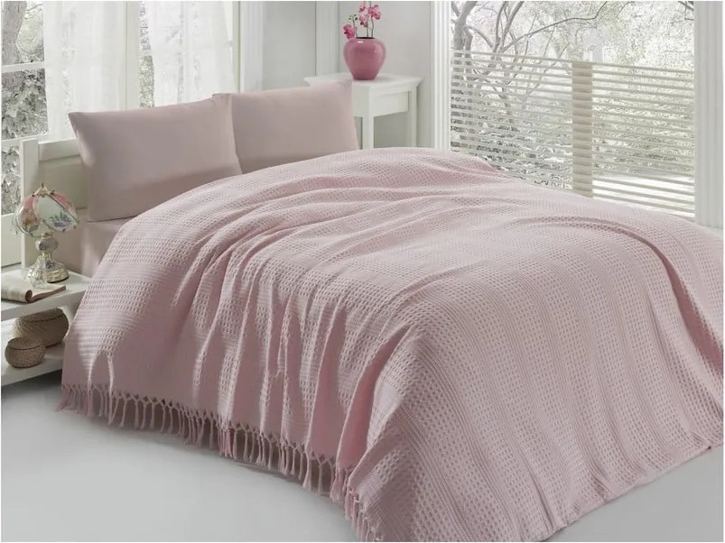 Cuvertură subțire Șaseher Pique Powder, 220 x 240 cm