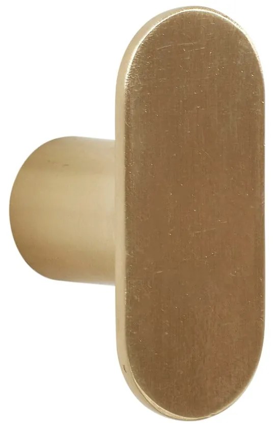 Cârlig auriu de montat pe perete din metal Piccolo – Hübsch