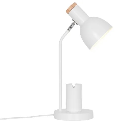 Nordlux - Lampă de masă DEVONE 1xE27/15W/230V, albă