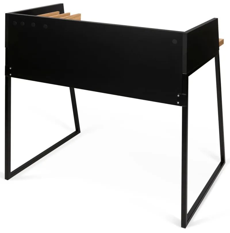 Birou TemaHome Volga Oak, negru