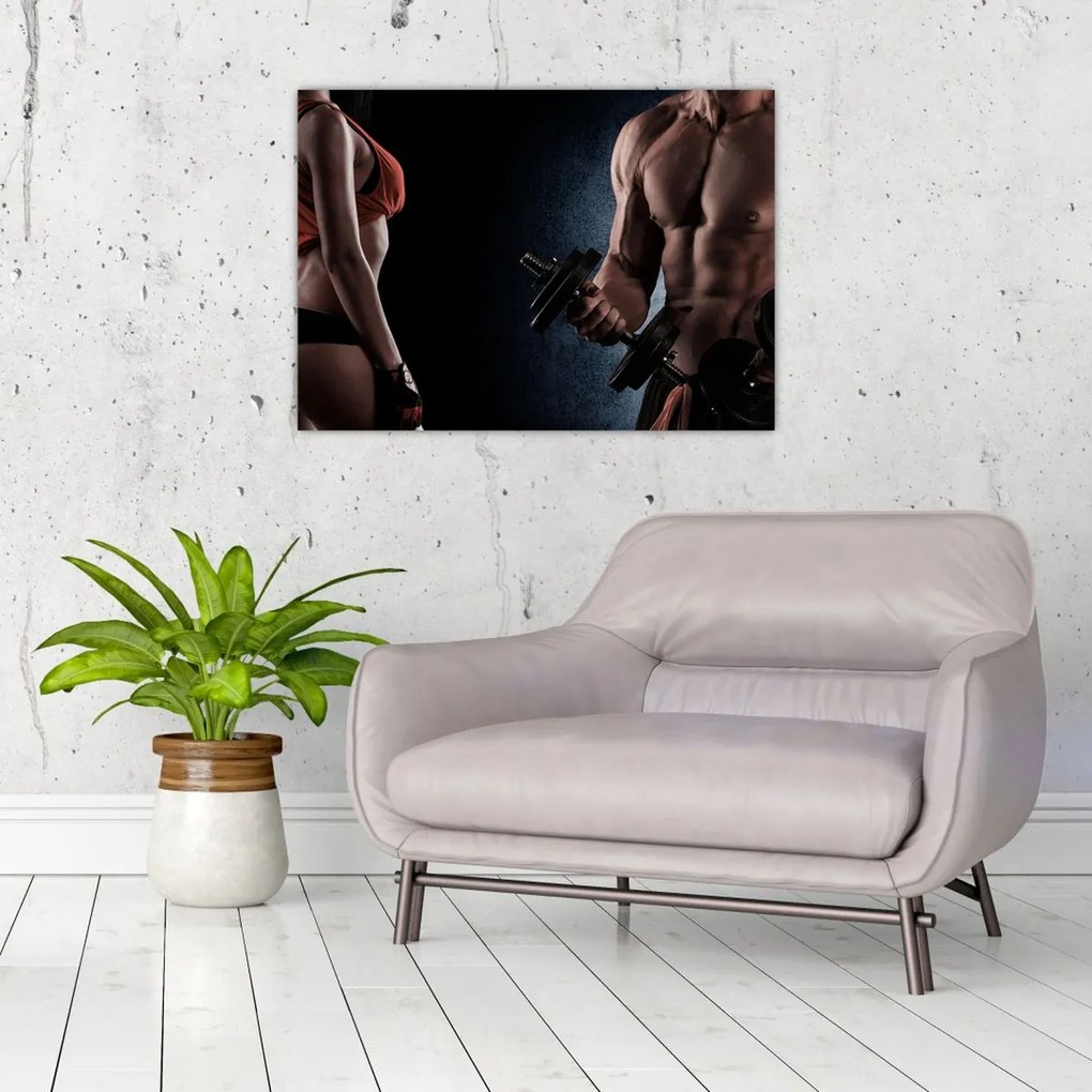 Tablou - Fitness (70x50 cm)