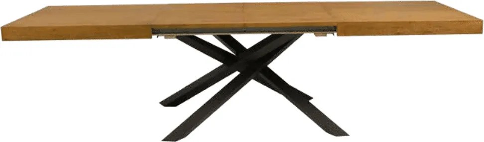 MASA WOOD - EXTENSIBILA CU PICIOR METALIC