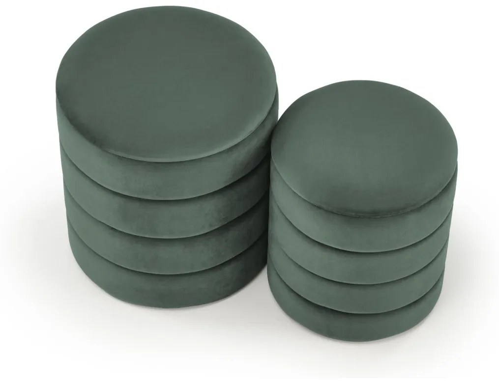 Set 2 tabureti Pacho verde