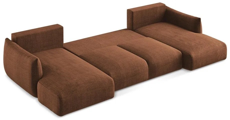 Colțar teracotă extensibil (în formă de "U") Leila – Makamii