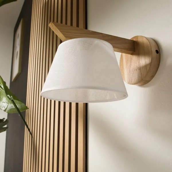 Aplica de perete ANTONIO 1xE14/40W/230V stejar