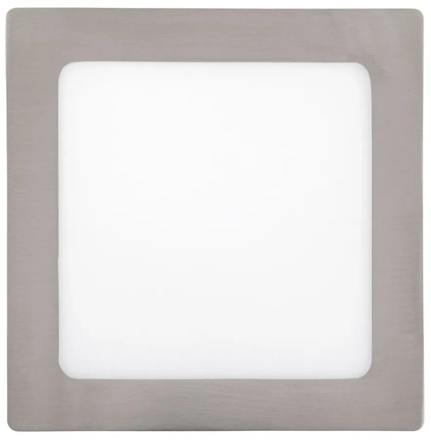 Plafoniera LED design modern Lois crom satin 17x17cm