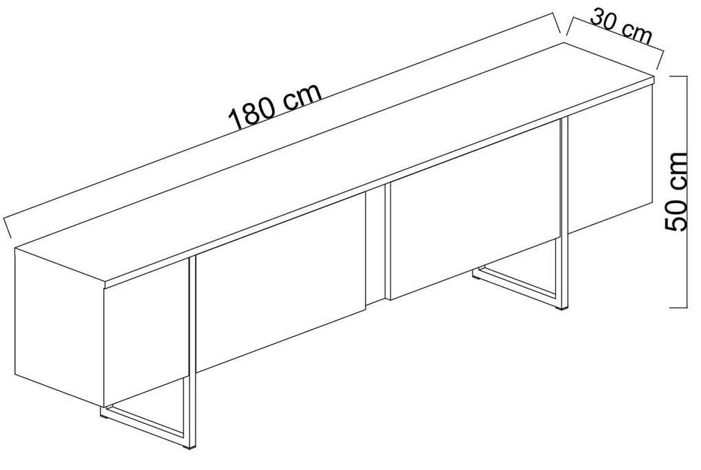 Mobilier living Luna set (Travertin + Argintiu) . 1102333