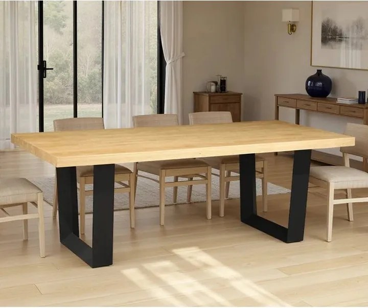 Masa sufragerie ZEUS 210cm stejar natural