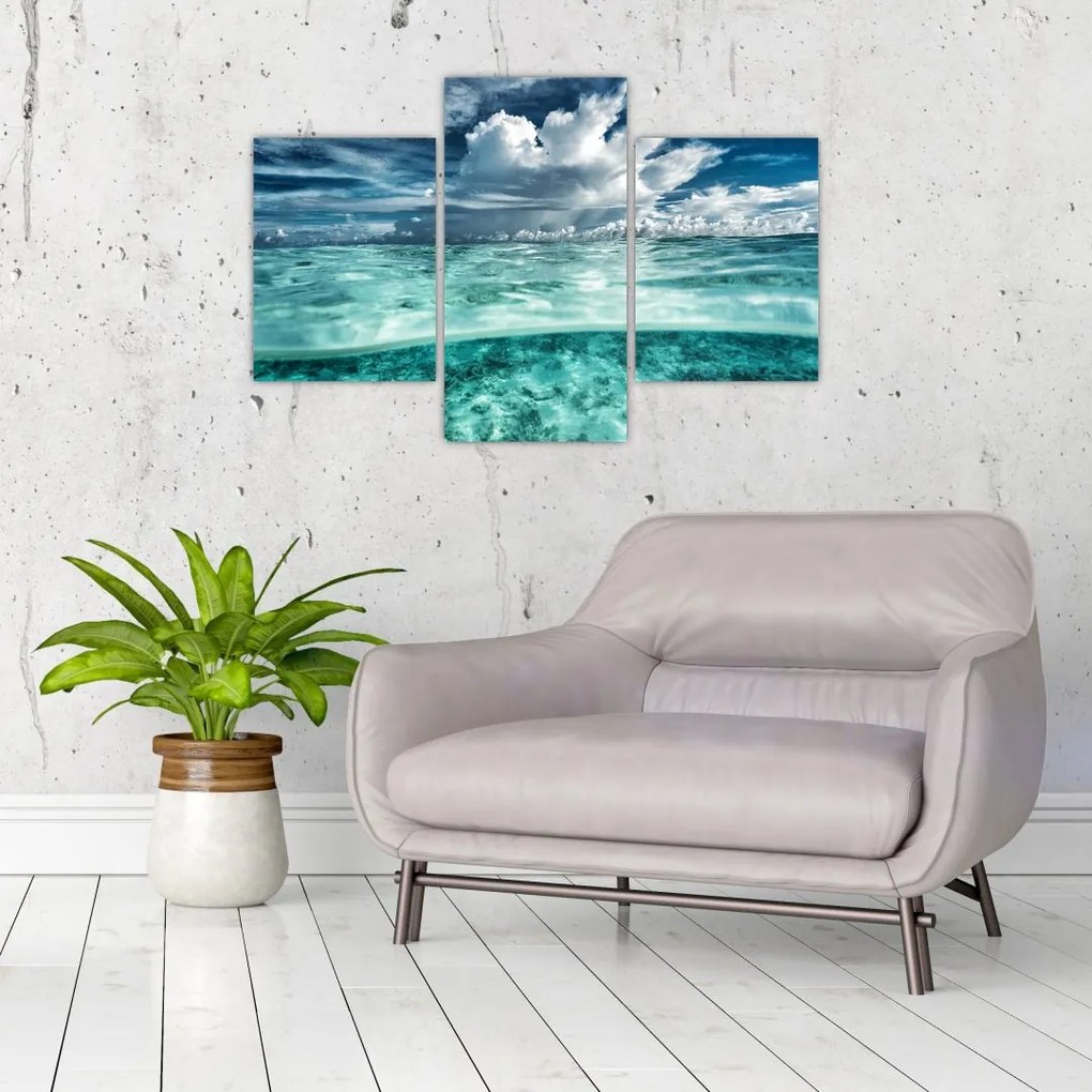 Tablou - privire sub nivelul mării (90x60 cm)