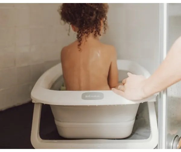 Cadă pliabilă pentru copii Beaba gri