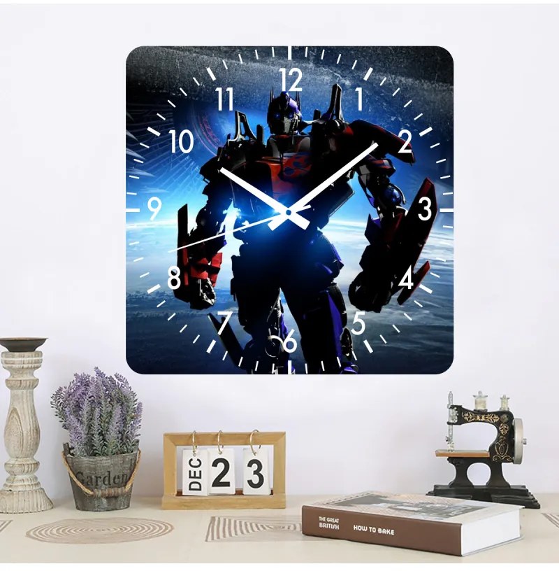 Ceas de perete Optimus Prime
