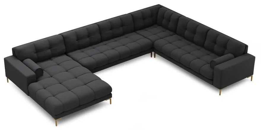 Colțar gri închis (cu colț pe partea dreaptă) Bali – Cosmopolitan Design