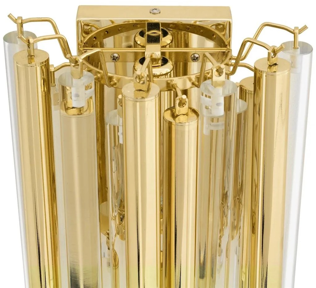 Aplica de perete eleganta design LUX Gigi auriu 111534 HZ