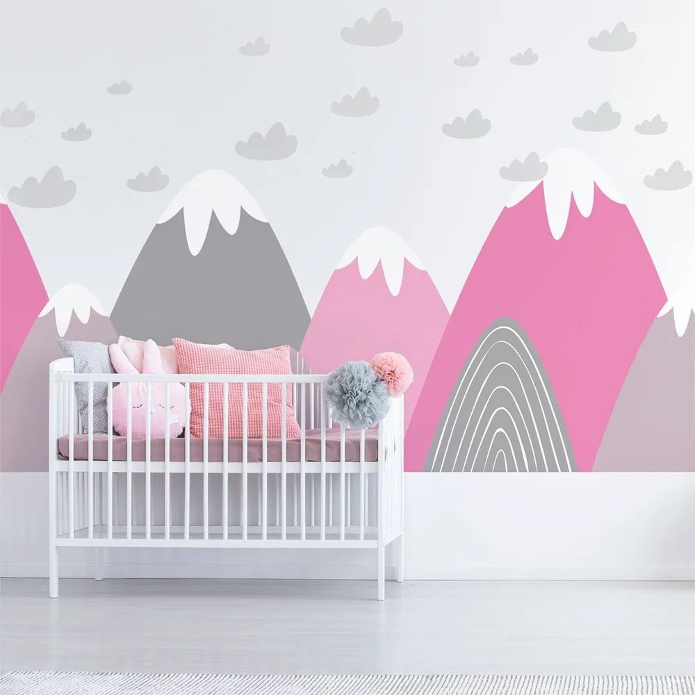 Autocolant Ambiance Scandinavian Giant Mountains Elika