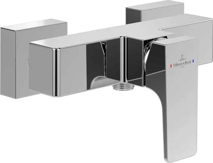 Baterie dus Villeroy&Boch Architectura Square monocomanda crom lucios