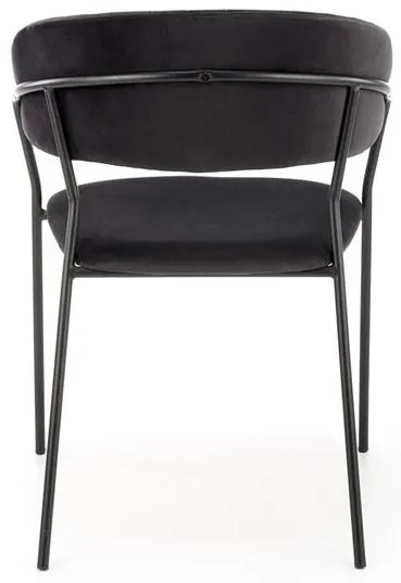Scaun de sufragerie Kepi (Negru). 1048947