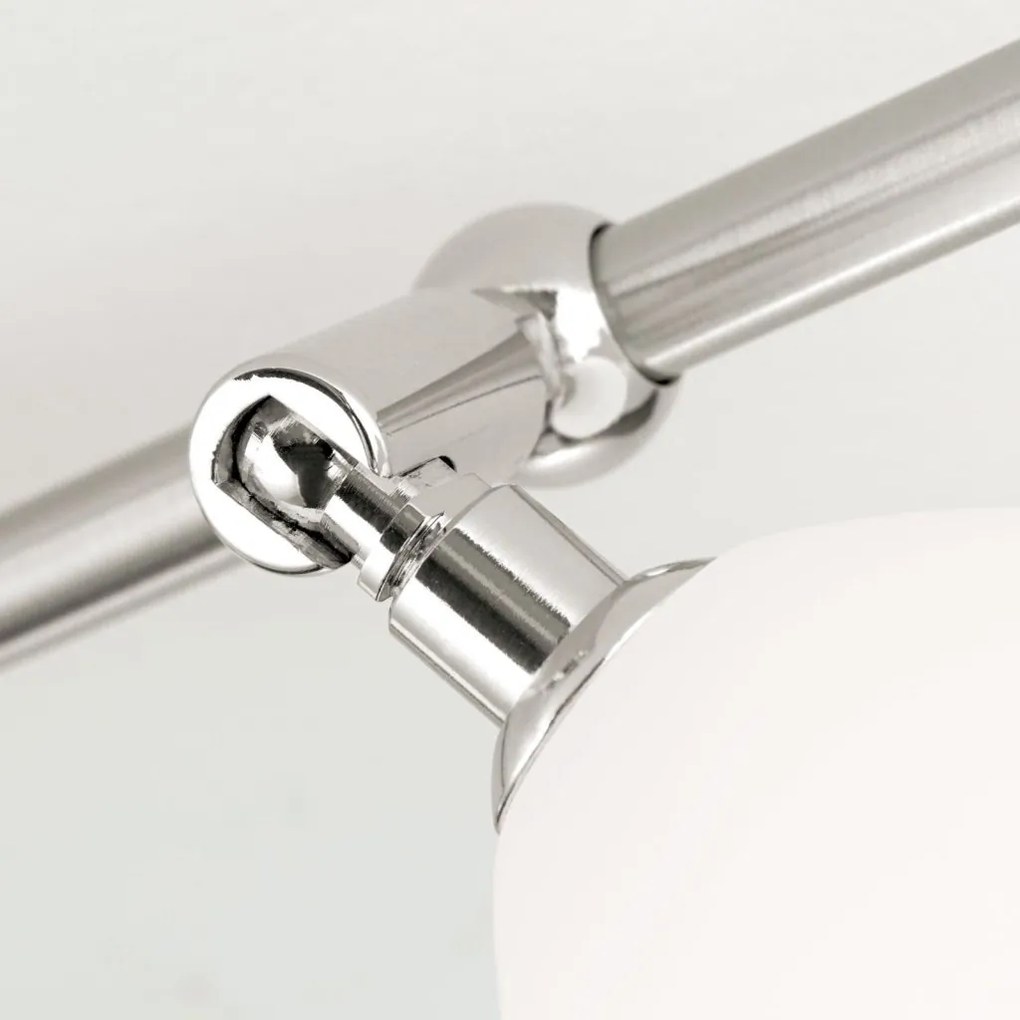 Plafoniera design modern OPALDESIGN 4L, satin