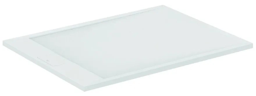 Cadita de dus dreptunghiulara Ideal Standard i.life Ultra Flat S alb pur 120x80 cm