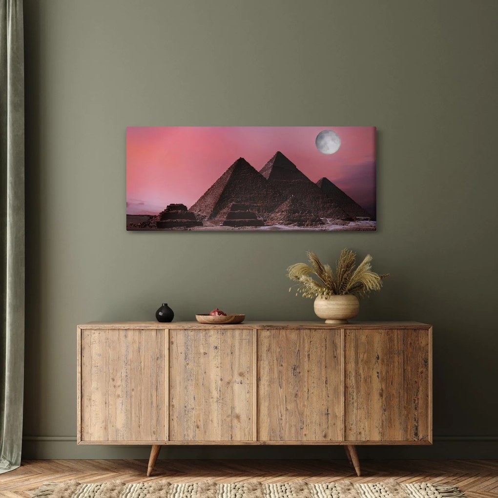 Tablou - Piramidă, Giza, Egipt (120x50 cm)