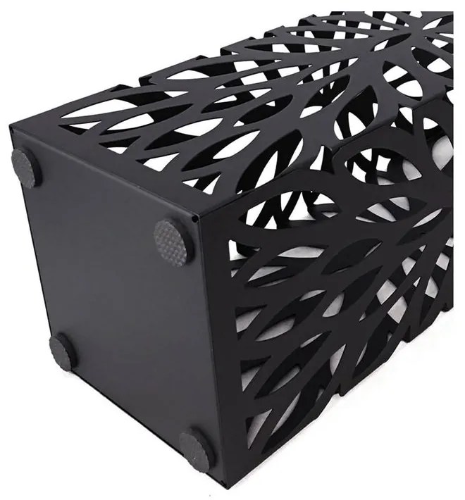 Suport metalic pentru umbrele FLORE, 15,5x15,5x49cm, negru SongmicsHome