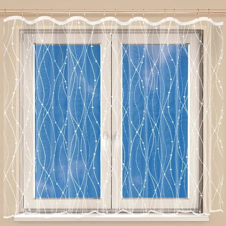 Perdea finisată din jacard PERLA 350 x 160 cm