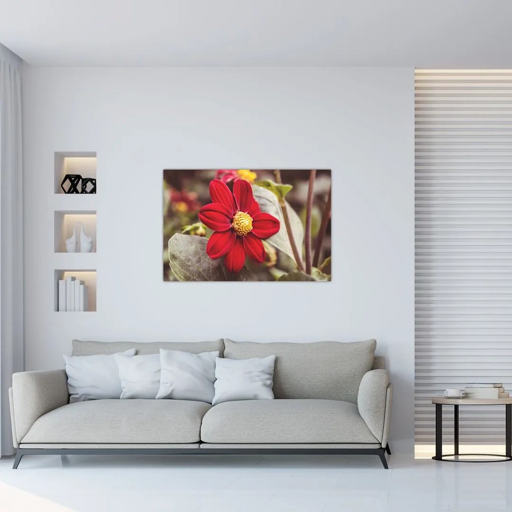 Tablou cu floare (90x60 cm)
