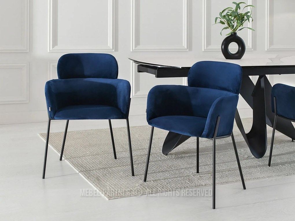 Scaun Baggie K (albastru marin + negru). Promo -20%. 1110945