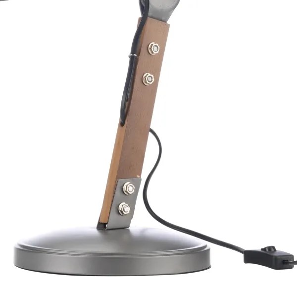 Lampă de masă ONLI ARCHITETTO 1xE27/22W/230V 62 cm gri/maro