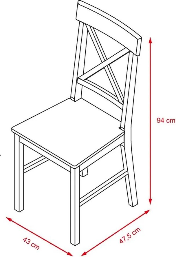 Set - 2 scaune de sufragerie LINA