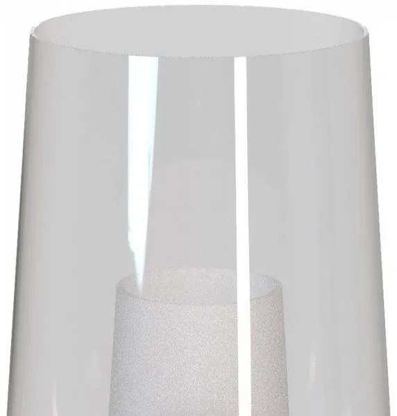 Veioza, Lampa de masa design modern Nora auriu/ marmura alba
