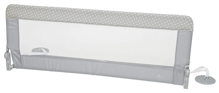 Protectie pat rabatabila pentru somiera adancita 150/59 cm Olmitos Grey Stars