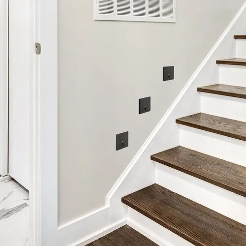 Spot LED incastrabil iluminat ambiental IP54 Boven negru