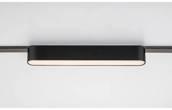 Plafonieră LED dimabilă pentru sistem de șină monofazic Rabalux 70123 LiTrack 12W/24V 22 cm