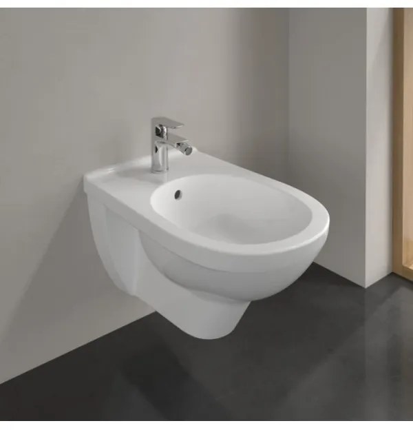 Bideu suspendat, Villeroy&amp;Boch O.novo, 36x56cm, Alb Alpin, 54600001