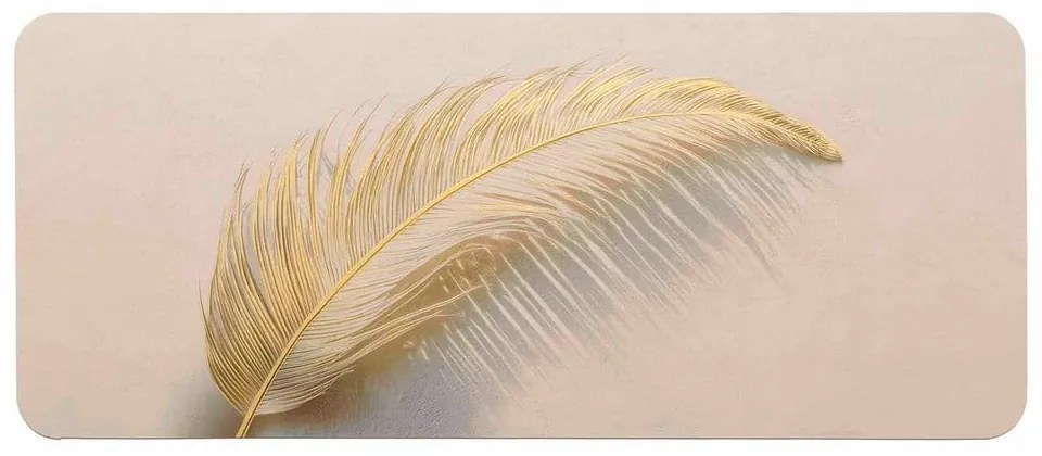 Covoraș de baie maro deschis 50x120 cm Angelica – douceur d'intérieur