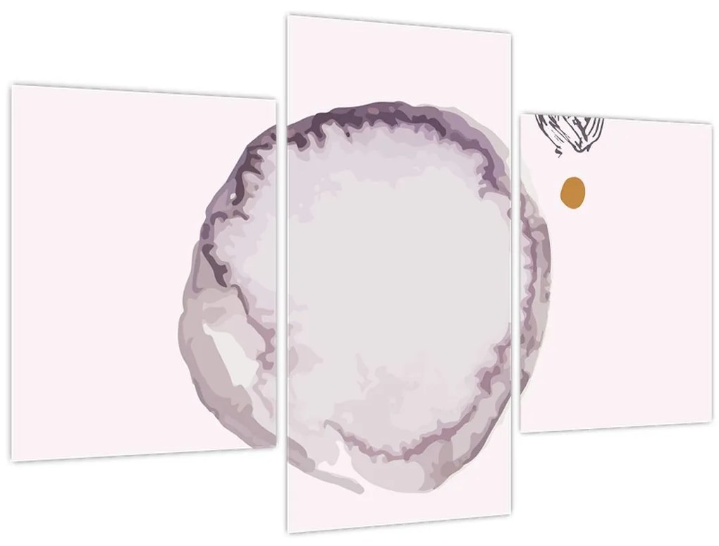 Tablou - Minimalism violet N⁰4 (90x60 cm)