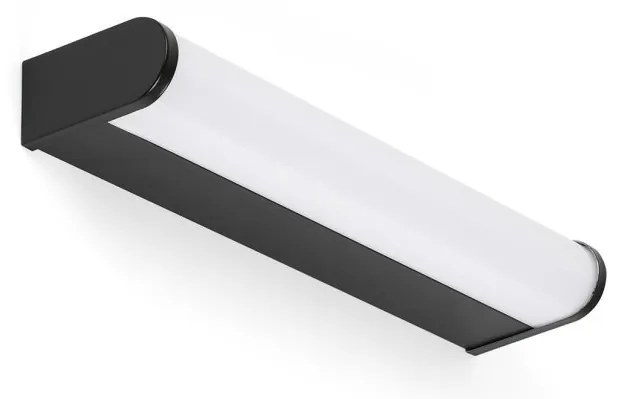 Aplica de perete / oglinda baie IP44 TIDE 300, negru