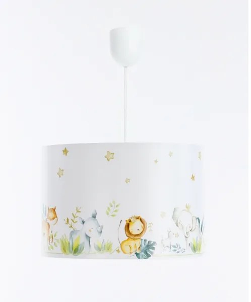 Lustră pe cablu pentru copii SWEET DREAMS 1xE27/60W/230V d. 30 cm